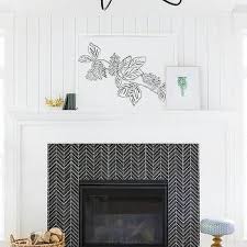 White Greek Key Fireplace Mantle With