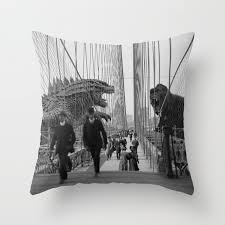 King Kong Throw Pillow By Taylor Holmes
