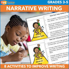 12 ways to improve narrative writing