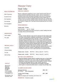 As you browse the banker resume samples you find, you will notice that many of the work experience sections are comprehensive and look a little longer than those in other types of resumes. Bank Teller Resume Example Sample Template Job Description Banking Cash Handling Accounts