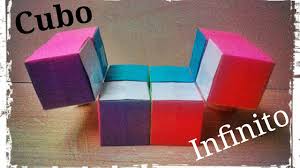 cubo infinito de papel origami you