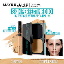 maybelline fit me skin perfecting duo