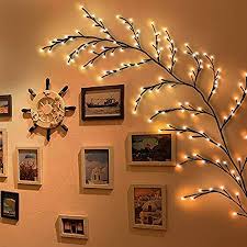 twig lights tree wall decor