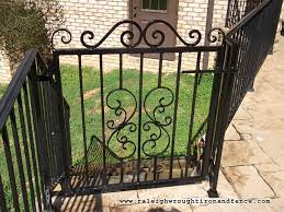 Custom Wrought Iron Gates In Raleigh Nc