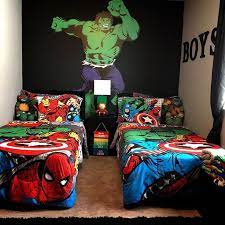 boys superhero bedroom