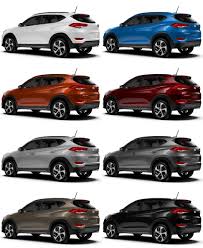 2016 Hyundai Tucson Colors