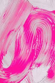 Photo Pink And White Brush Strokes