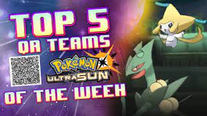 TOP 5 QR Teams of the Week! #1 - Pokemon Ultra Sun And Moon VGC  2019/Singles/Battle Spot Discussion - YouTube