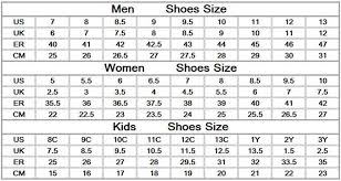 Adidas Shoes Size Chart