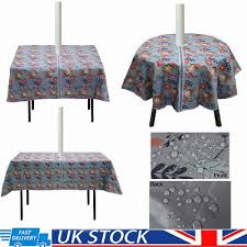 Waterproof Tablecloth With Umbrella