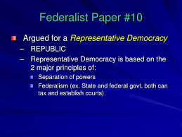 Summary  The Federalist papers divide logically into a number of sections   