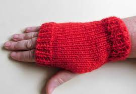 The patterns are easy and fun to make; Super Easy Knit Fingerless Gloves Allfreeknitting Com