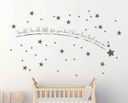 Bestseller add to favorites personalized name wall decal unicorn wall decal art girls bedroom nursery vinyl wall decor. Shooting Star Wall Art Childrens Wall Stickers Kids Wall Stickers Nursery Wall Stickers Childrens Wall Art