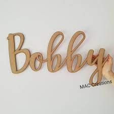Mdf Wooden Name Plaque Small To Jumbo