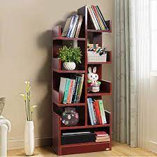 Kurtzy Diy Book Shelf Wall Mounted