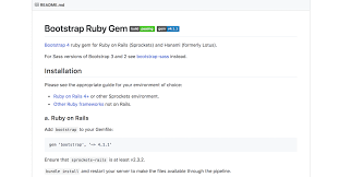 good readme for your github project