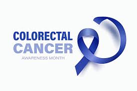 colorectal cancer awareness vector