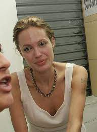 angelina jolie without makeup is still