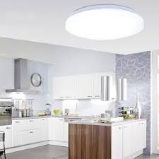 Floureon 24w Round Led Ceiling Light 85 260v 6000 6500k Bright Light 2880 Lumens 15 7inch Round Flush Mount Fixture For Indoor Lighting Energy