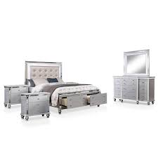 Silver Queen Bedroom Set