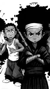 Download, share or upload your own one! Wallpaper Hood The Boondocks Wallpapershit
