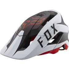 Fox Metah Flow Casco De Bicicleta De Montaña Blanco Negro