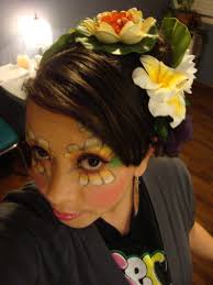 flower makeup look how to create a