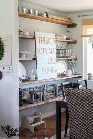 Styled Dining Room Shelving Dining