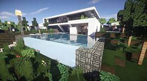 Minecraft Modern Minecraft Beach House