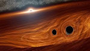 is a black hole stuck inside the sun