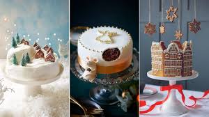 christmas cake decorating ideas to