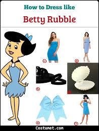 betty rubble costume for cosplay