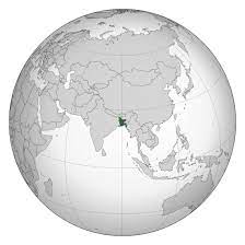 This map was created by a user. Large Location Map Of Bangladesh Bangladesh Asia Mapsland Maps Of The World
