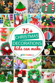 christmas decorations kids can make