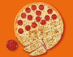 This Little Caesars Pizza Is Half Pizza ...