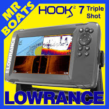 Details About Lowrance Hook2 7 Inch Triple Shot Fishfinder Chartplotter C Map Free Post