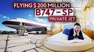 boeing 747 sp private jet alone