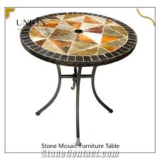 Natural Stone Mosaic Furniture Table