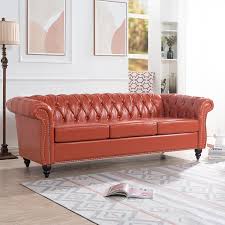 la spezia chester orange sofa w68056682