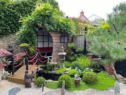 Japanese Garden In Bristol England