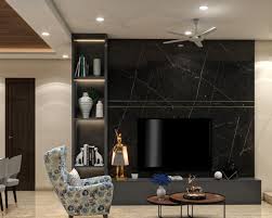 Black Marble Wall Panel Livspace