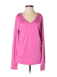 Details About Bally Total Fitness Women Pink Active T Shirt M