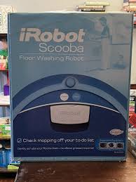 irobot 330 scooba 5800 blue robotic