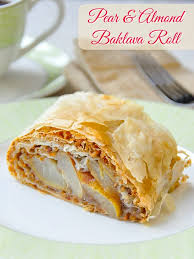 November 12, 2017 by jolene @ yummy inspirations. Pear Almond Baklava Roll A New Twist On A Traditional Favorite