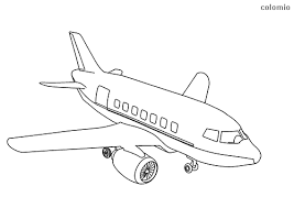 airplanes coloring pages free