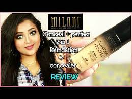 milani conceal perfect 2in1 foundation