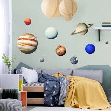 Wall Sticker Solar System With Planet