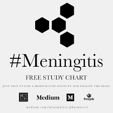 Free Meningitis Diagnosis Treatment Study Chart