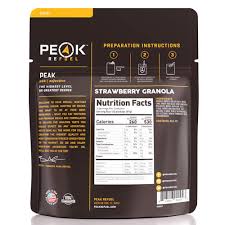 peak refuel strawberry granola 2