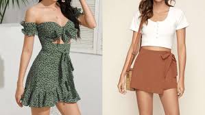 from shein skorts dresses s